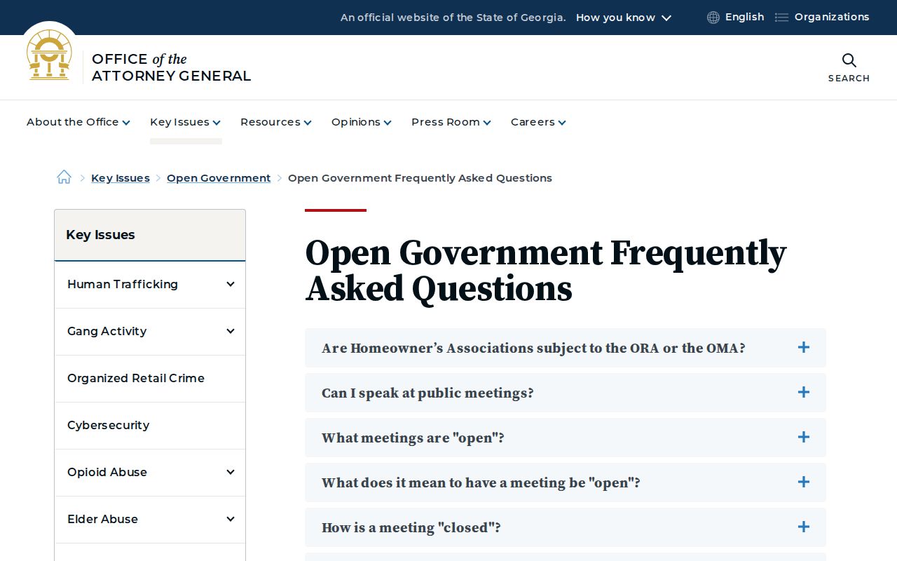 Dawsonville court docket Georgia Open Records response and fee guidance